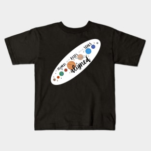 Mastermind solar system Kids T-Shirt